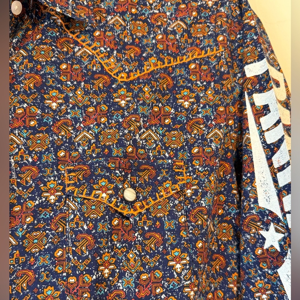PANHANDLE MULTICOLOR FLORAL BUTTON DOWN